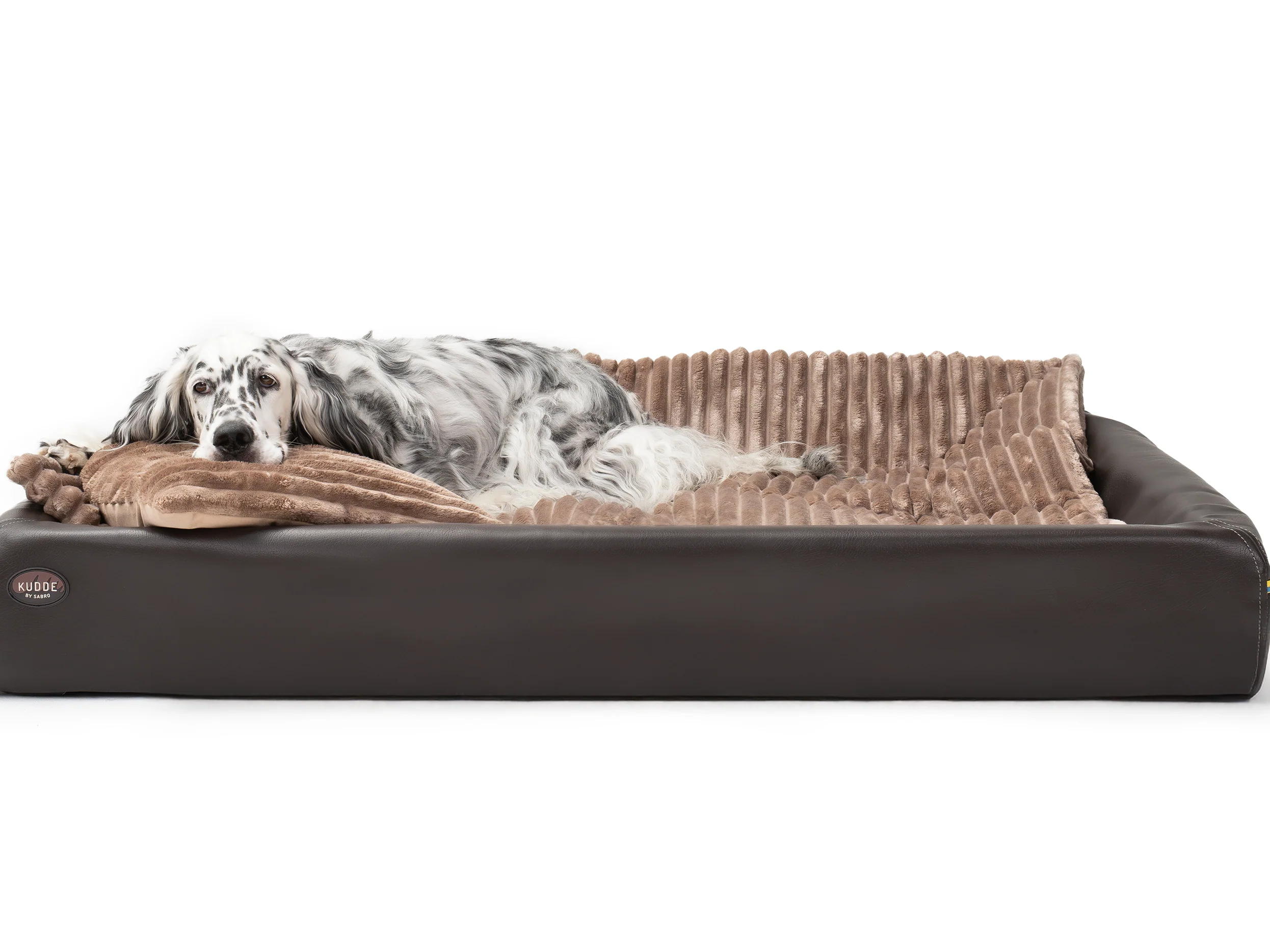 All-In Relax Bundle | KUDDE Hundebett + Einlage & Kissen - Image 6