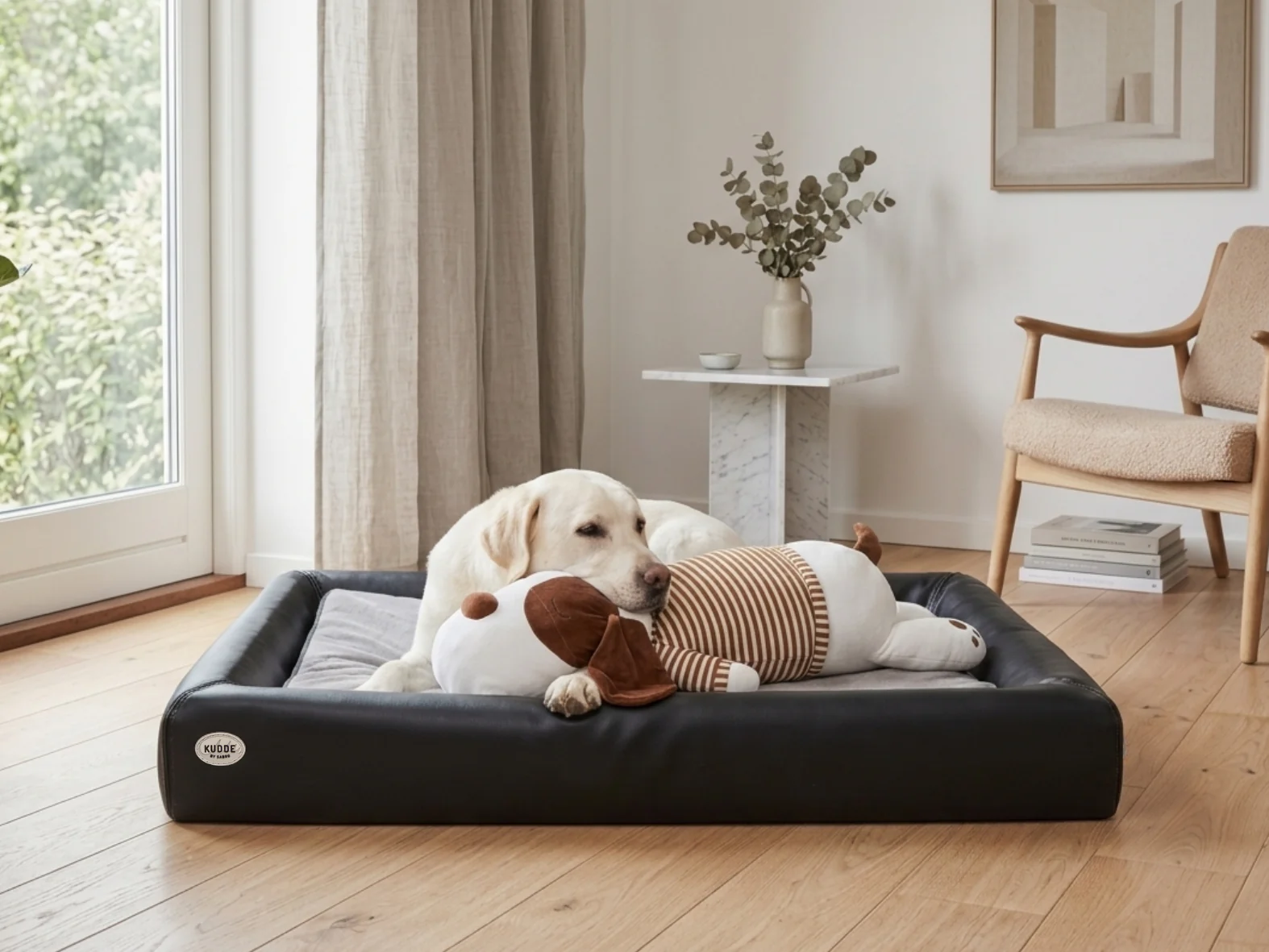 Buddy-Set | KUDDE Hundebett + Ankuschelhund - Image 12