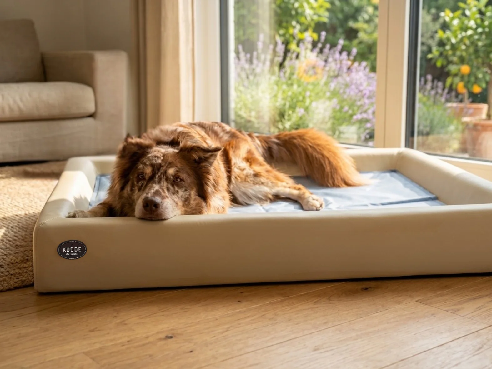Cool-Down-Bundle | KUDDE Hundebett + Kühleinlage SVALA - Image 12