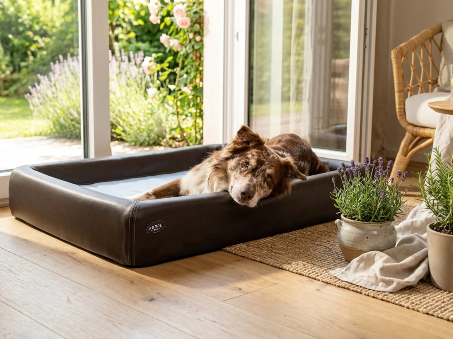 Cool-Down-Bundle | KUDDE Hundebett + Kühleinlage SVALA - Image 17