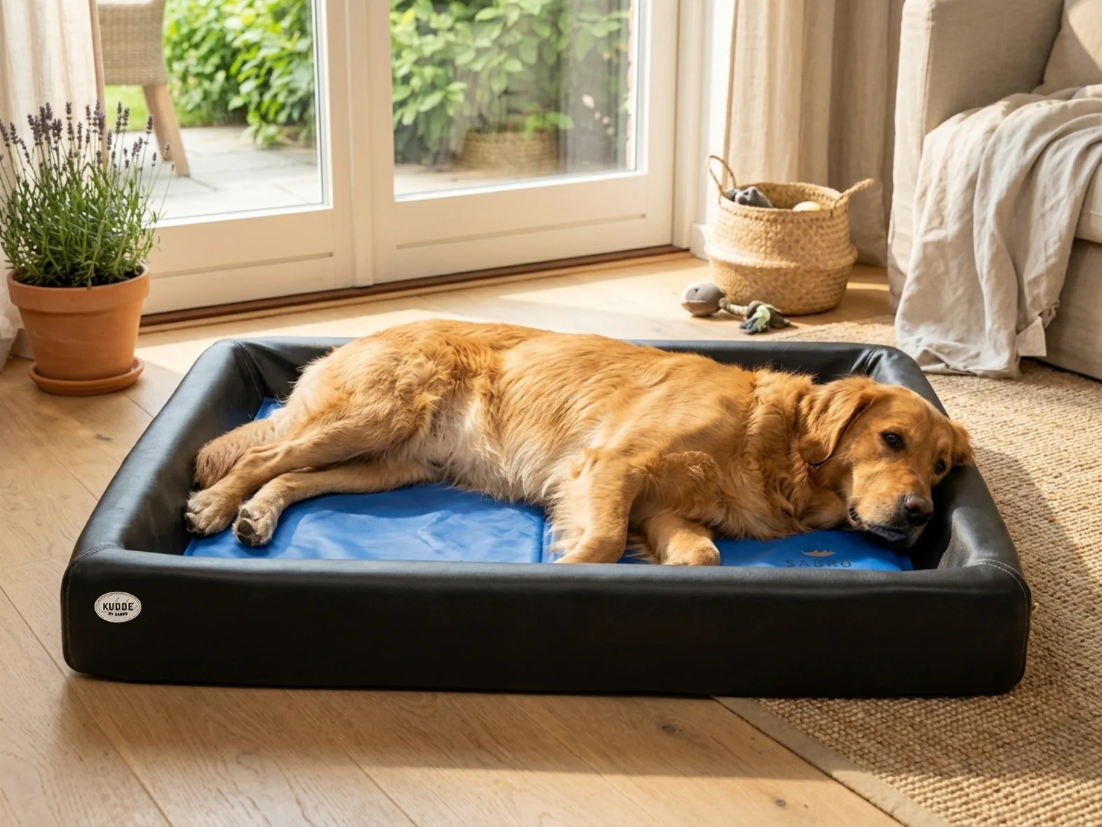 Cool-Down-Bundle | KUDDE Hundebett + Kühleinlage SVALA - Image 32