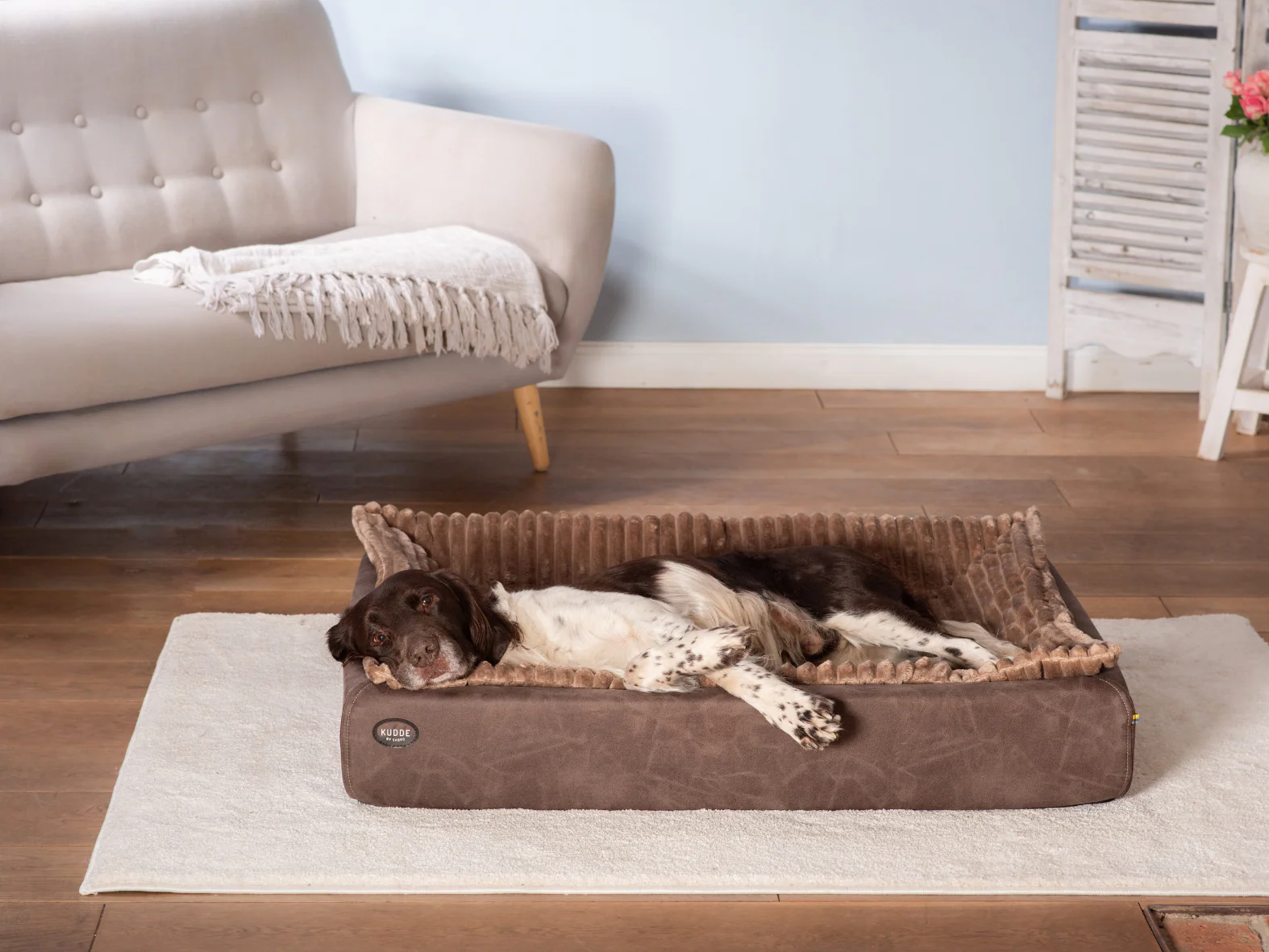 Hundebett KUDDE veganes Wildleder - Image 13