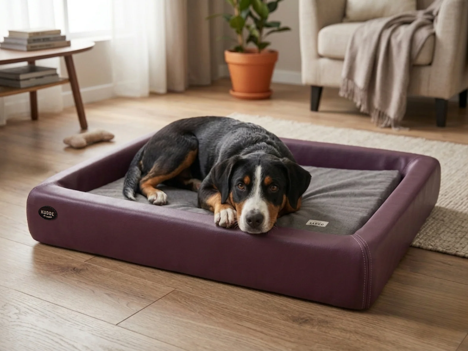 Orthopädisch-Plus Bundle | KUDDE Hundebett + Mumin Einlage Alltid - Image 11