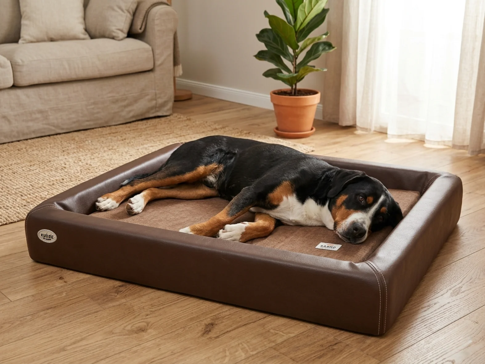 Orthopädisch-Plus Bundle | KUDDE Hundebett + Mumin Einlage Alltid - Image 8